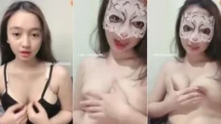 Host Cantik Barbar Pamerin Toket Remas Desah