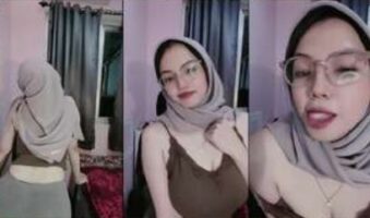 Gadis Hijabers Melet Pamer Pantat Semok