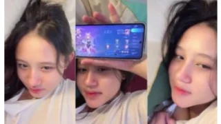Becca Cantik Gak Pake Bra Sleep Call Manja